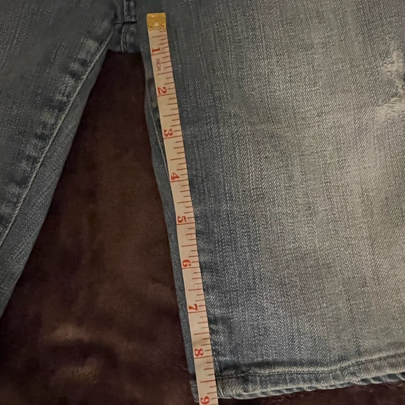 Adriano Goldschmild Jean Shorts - size 26R - longer length - Picture 12 of 16